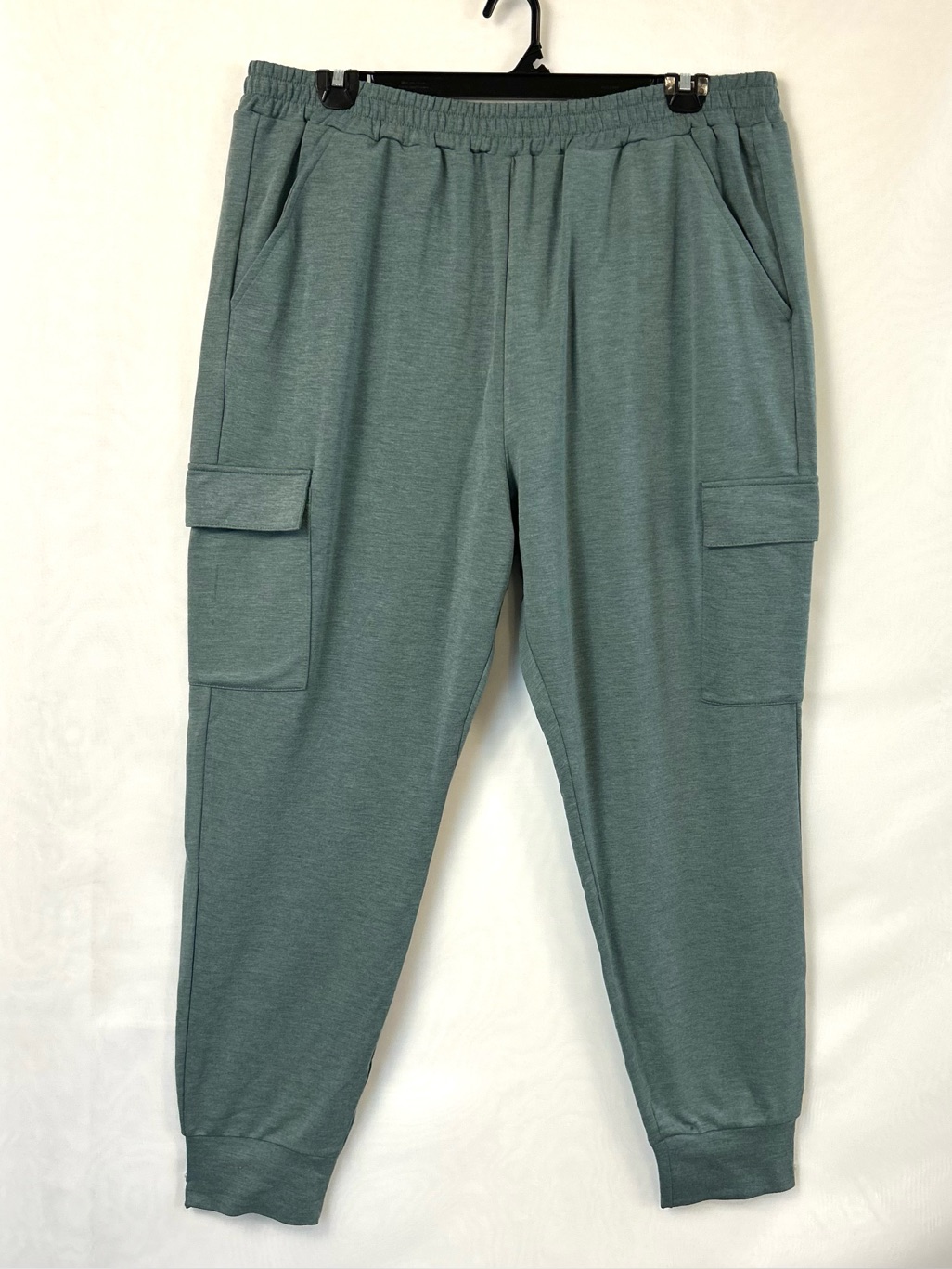 New Berkshire Homewear Womenâs Green Cuffed Joggers Pants / Qvc / 1x